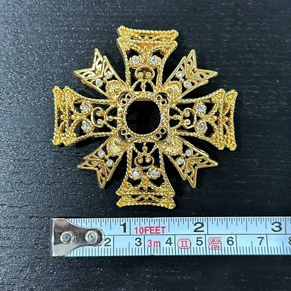 Kenneth Jay Lane Vintage Antique Brooch Pin - Picture 2 of 6